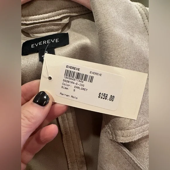 Stylish Cream Leather Bomber Jacket - Picture 15 of 16